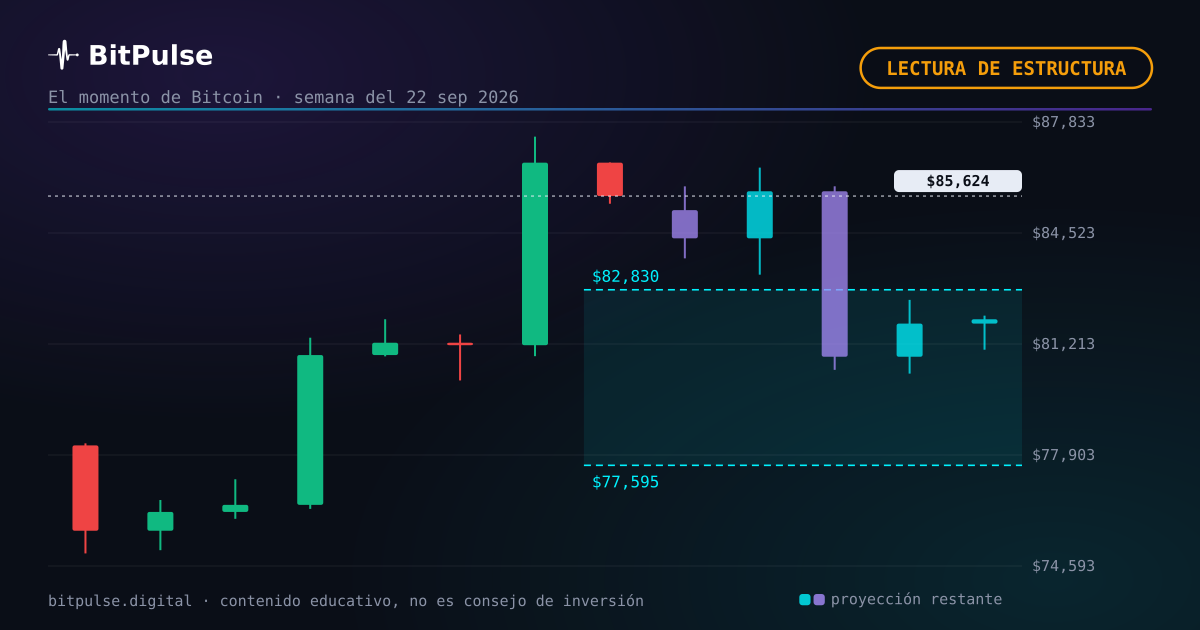Dónde está Bitcoin esta semana: tendencia al alza en ambos grados